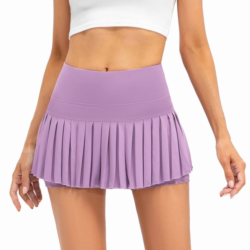 Gold Hinge Purple Skirt